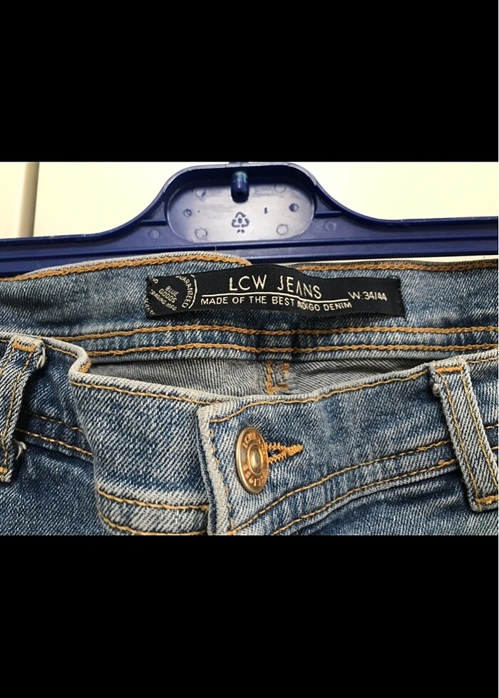 LCW slim fit yirtik model y2k kot - Görsel 3