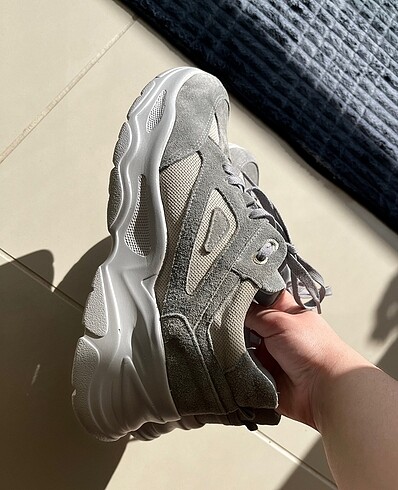 Nine West Gri Sneaker Ayakkabı - Görsel 8