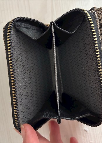 Guess Guess kadın baskılı kahverengi cüzdan