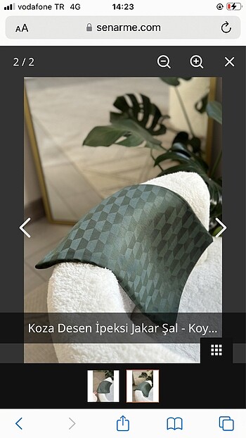 QOZA DESEN JAKAR ŞAL