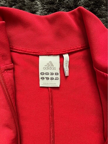 s Beden kırmızı Renk Adidas Spor Ceket