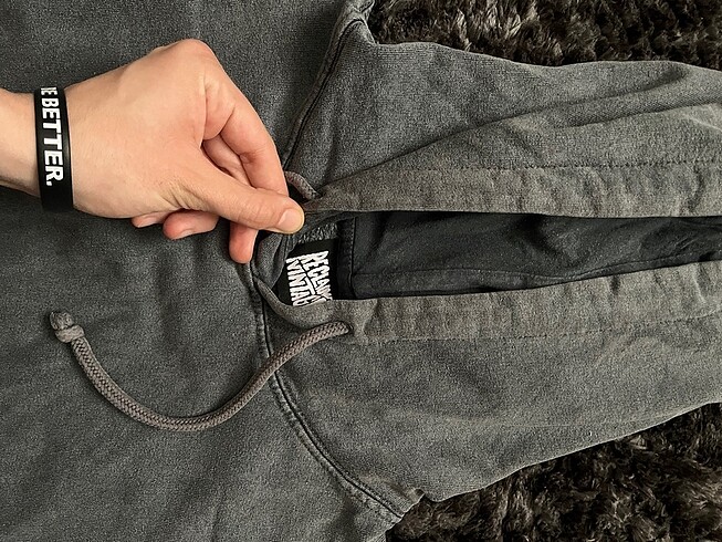 m Beden gri Renk Hoodie