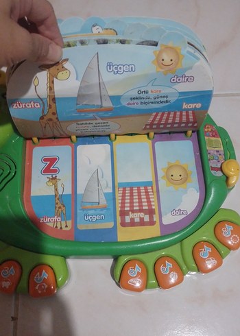 Renkli Öğretmenim Kaplumbağa Eğitim Oyuncağı - Görsel 9