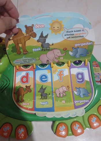 Renkli Öğretmenim Kaplumbağa Eğitim Oyuncağı - Görsel 3