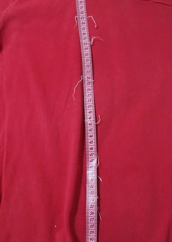 Kırmızı Puma AC Milan Düğmeli Spor Tişört - Görsel 3