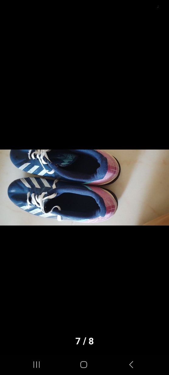 Erkek Lacivert Adidas Futbol Ayakkabısı - Görsel 5