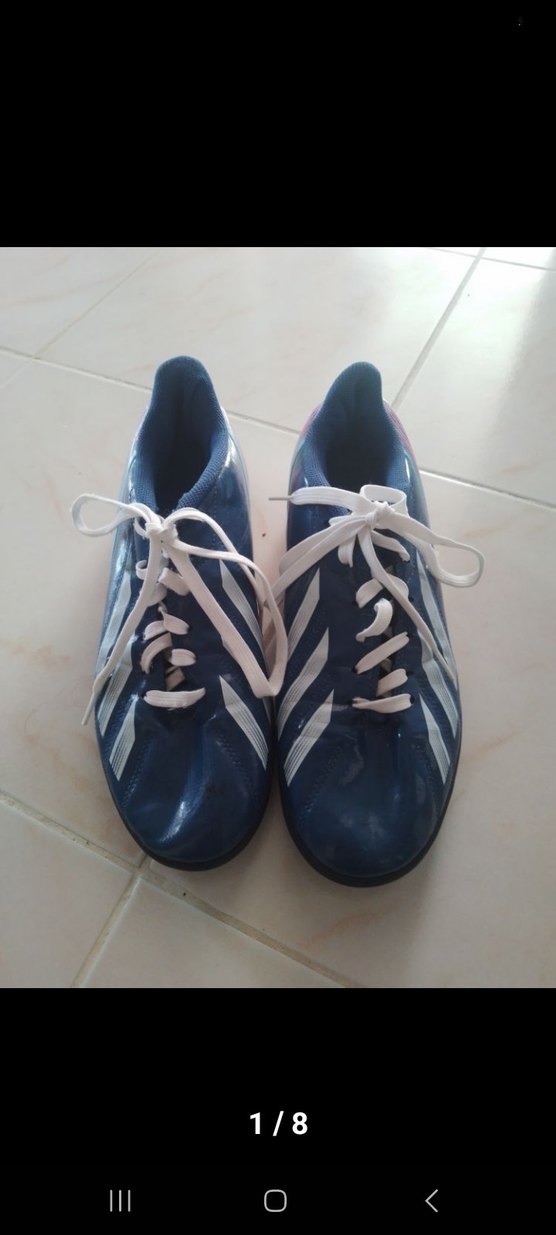 Erkek Lacivert Adidas Futbol Ayakkabısı - Görsel 2