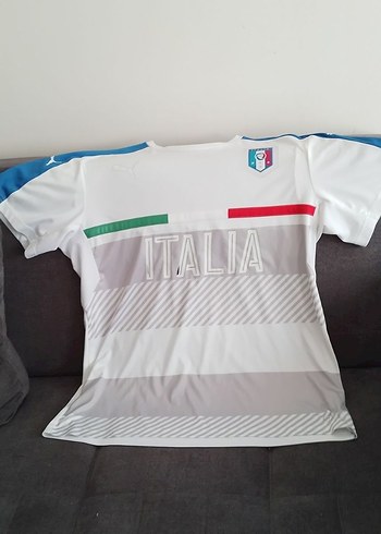 İtalya Baskılı Erkek Spor Tişörtü - Görsel 2