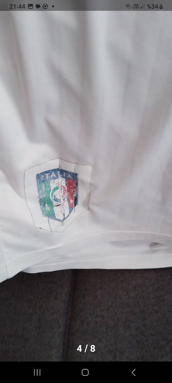 İtalya Baskılı Erkek Spor Tişörtü - Görsel 4
