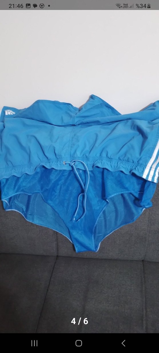 Mavi Erkek Mini Şort Mayo - Görsel 3