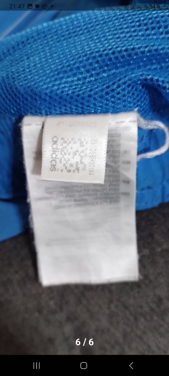 Mavi Erkek Mini Şort Mayo - Görsel 5