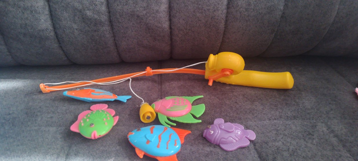 Renkli Balık Tutma Oyuncağı - Görsel 3