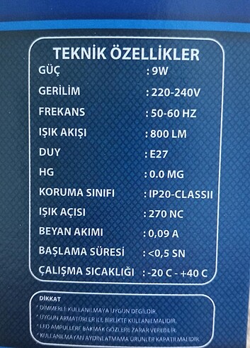 Diğer LED AMPUL 