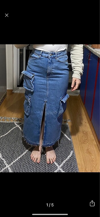 Bershka kot etek