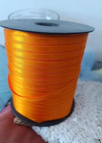 Turuncu El İşi Kurdele Rulosu 6 mm