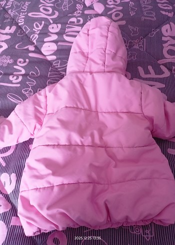 DEFACTO Kız Çocuk Kapüşonlu Pembe Fermuarlı Mont - Görsel 6