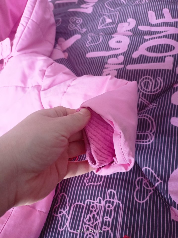 DEFACTO Kız Çocuk Kapüşonlu Pembe Fermuarlı Mont - Görsel 4