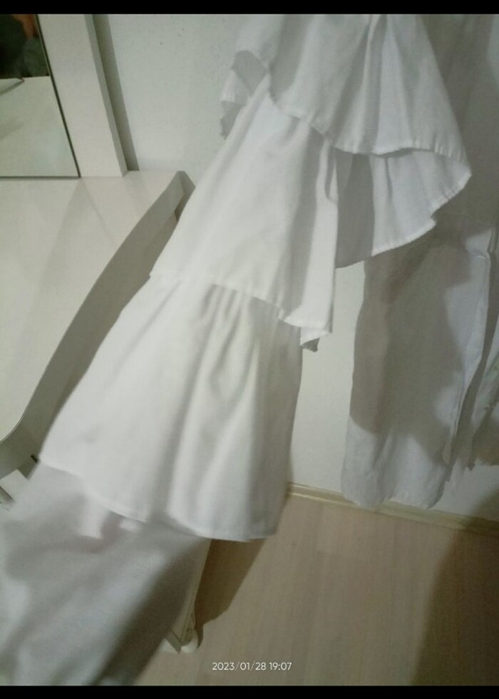 Balon kol tunik - Görsel 3