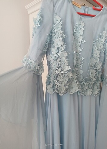 Mavi abiye - Görsel 3