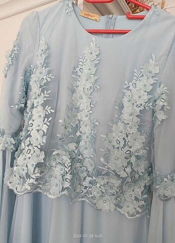 Mavi abiye - Görsel 4