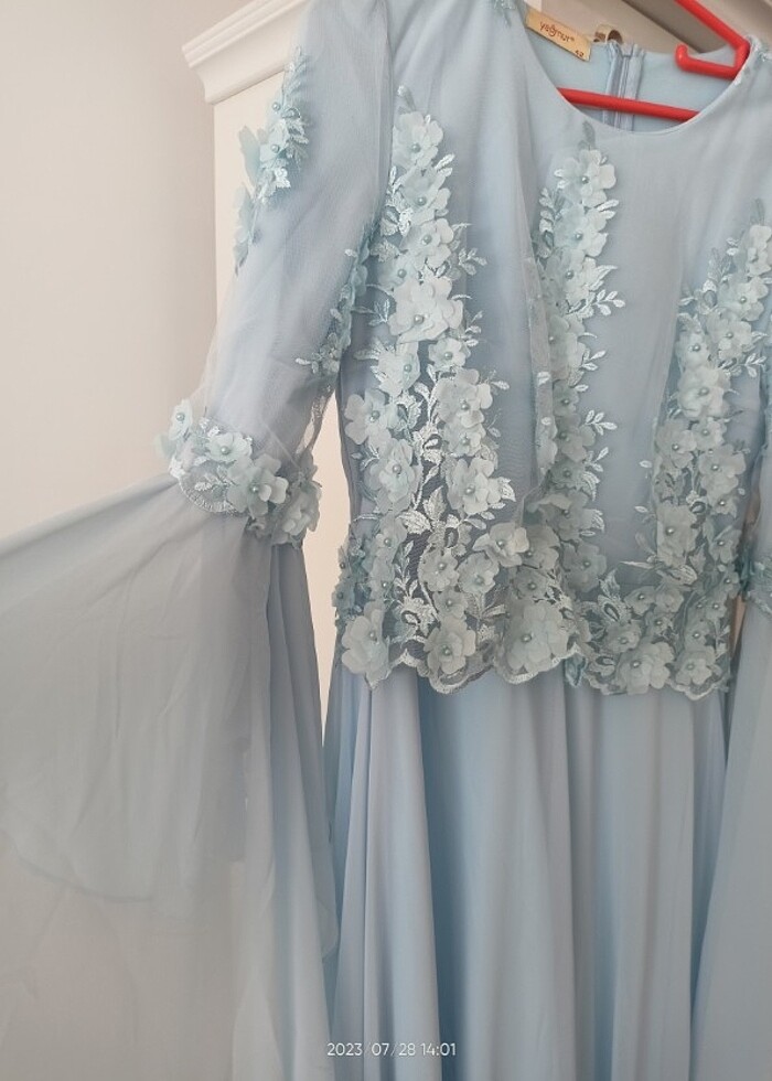 Mavi abiye - Görsel 3