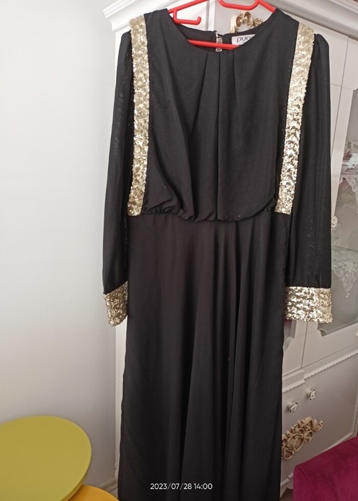 Siyah abiye - Görsel 2