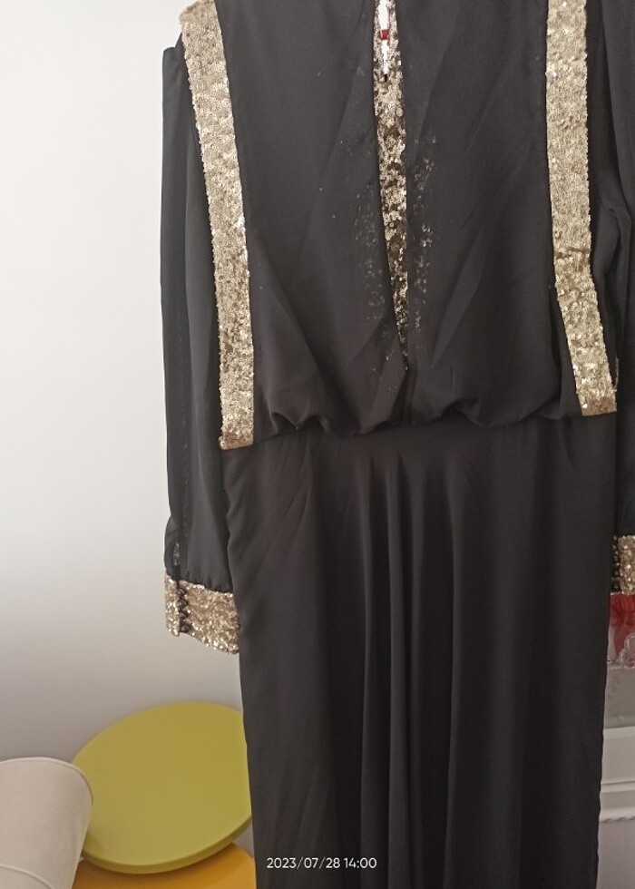 Siyah abiye - Görsel 4