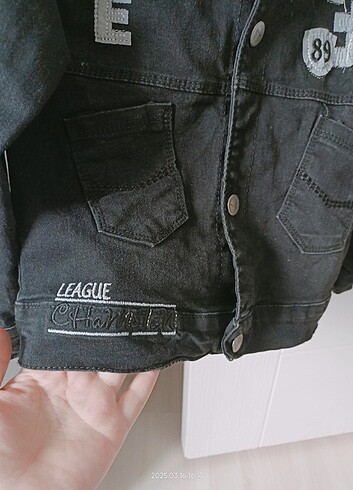 Erkek çocuk kot ceket  - Görsel 5