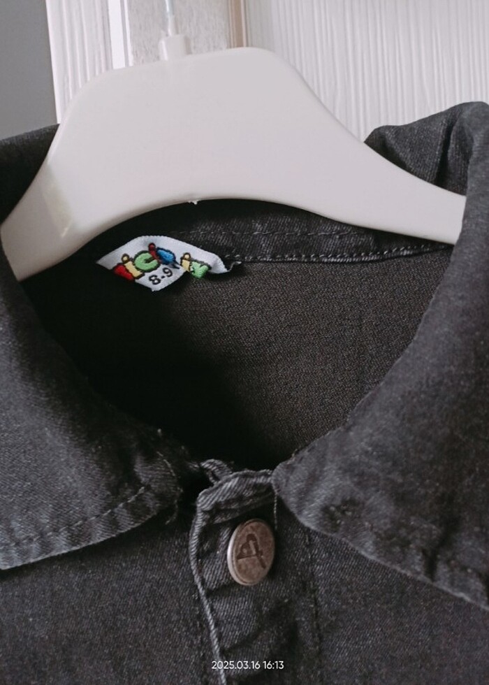 Erkek çocuk kot ceket  - Görsel 2