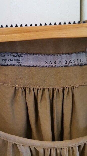 m Beden Zara şifon bluz