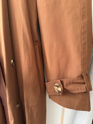 36 Beden camel Renk Trendyolmilla Trençkot