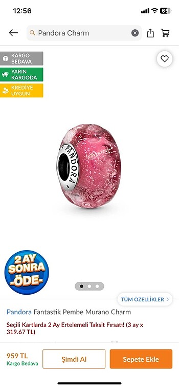 Pandora Pandora charm