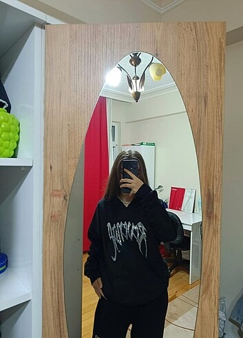 Taşlı sweatshirt