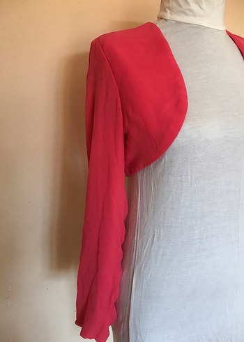 Nar çiçeği uzun kollu kadın bolero M beden - Görsel 2