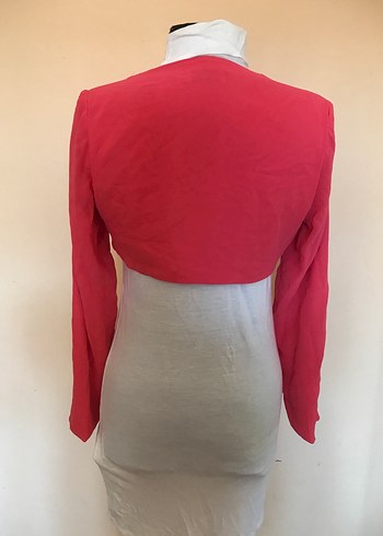 Nar çiçeği uzun kollu kadın bolero M beden - Görsel 4