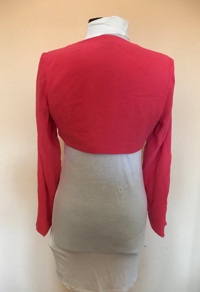 Nar çiçeği uzun kollu kadın bolero M beden - Görsel 4