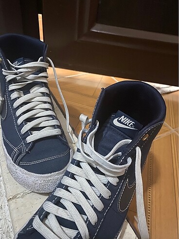 36 Beden lacivert Renk NİKE DENİM BLAZER