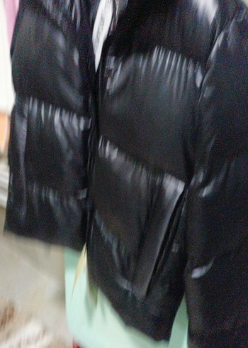 Siyah Fermuarlı Erkek Street Wear Mont - Görsel 5