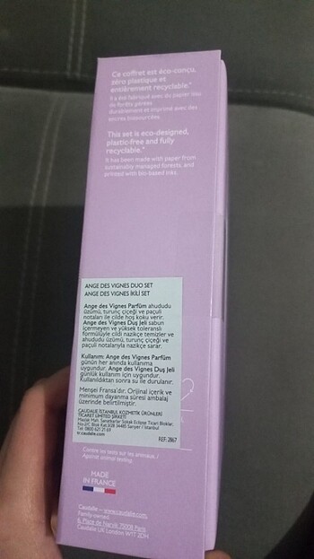 Caudalie Caudalie parfüm ve duş jeli