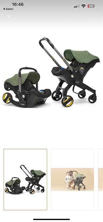 Doona bebek arabası puset
