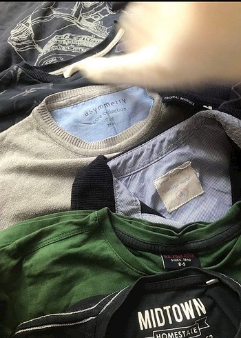 Real Madrid Baskılı Gri Çocuk Atlet - Görsel 3