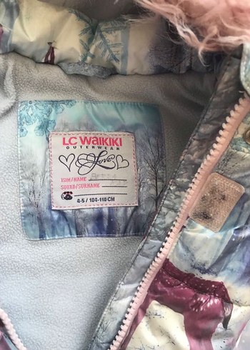 Kız Çocuk Çok Renkli Kürklü Yelek - Görsel 3