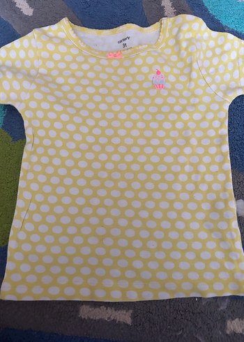 Kız Çocuk Pembe Baskılı Askılı Tişört - Görsel 5