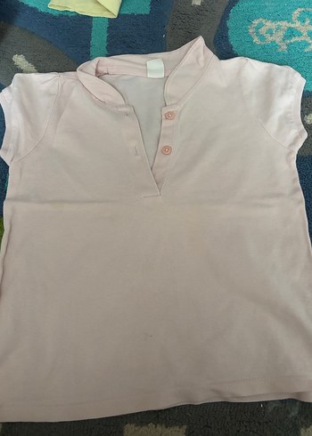 Kız Çocuk Pembe Baskılı Askılı Tişört - Görsel 10