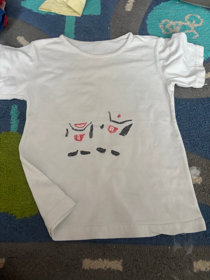 Kız Çocuk Pembe Baskılı Askılı Tişört - Görsel 4