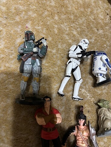 Beden Renk Star wars figürler standı