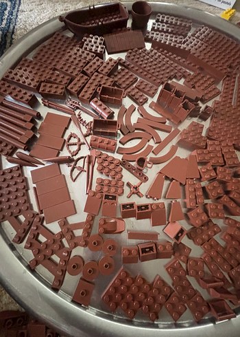 Beden Kahverengi Lego Parçaları Seti