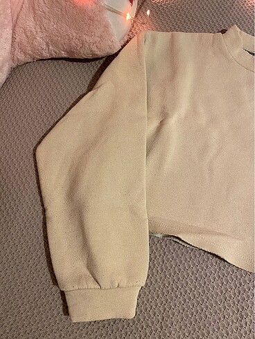 l Beden Kısa boy Oversize sweatshirt