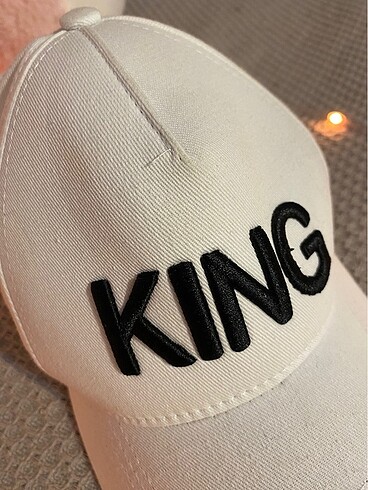 Beden KING BEYAZ ŞAPKA