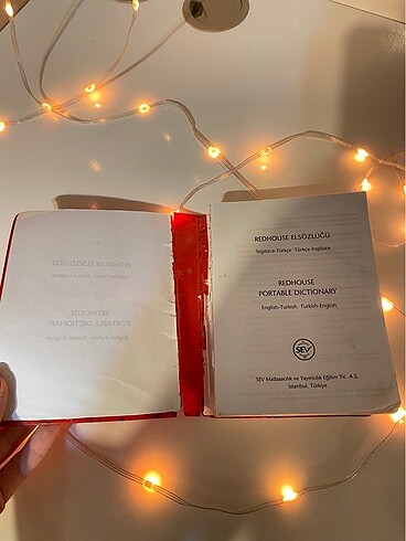 Redhouse El sözlüğü İng-Türkçe - Görsel 3
